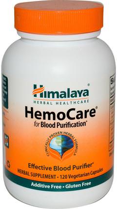HemoCare, 120 Veggie Caps by Himalaya Herbal Healthcare, 補充劑，抗生素，穿心蓮，健康，女性，皮膚 HK 香港